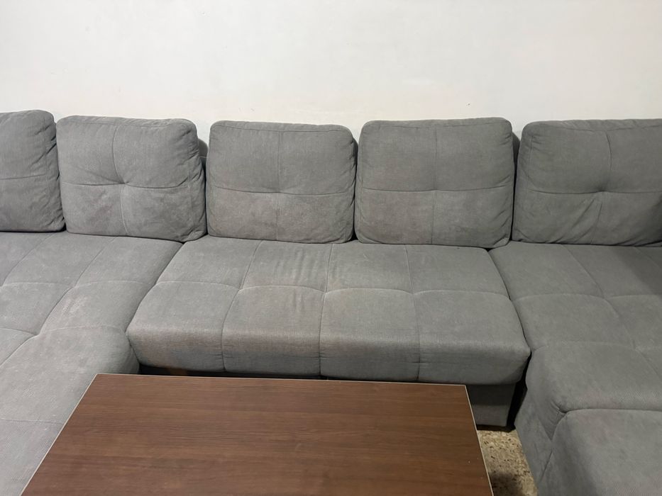 П образен диван с опция сън