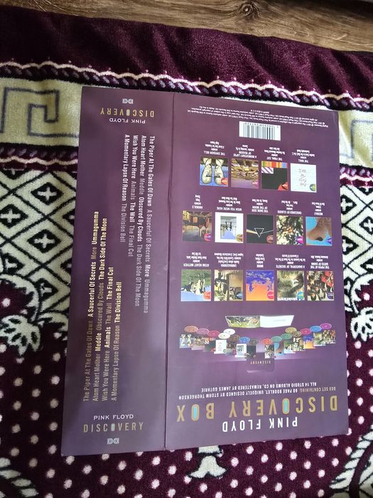 Предлагается комплект CD дисков " Pink Floyd" DISCOVERI BOX.