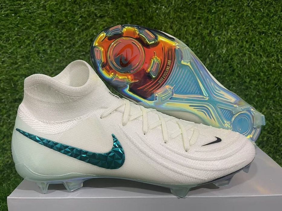 Ghete Fotbal Nike Phantom Luna Elite FG "Emerald/White Iridescent"