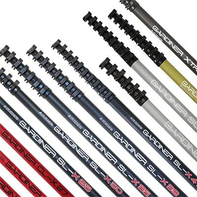 Teleskop shtangalar, fasad va quyosh panellarini yuvish uchun texnika