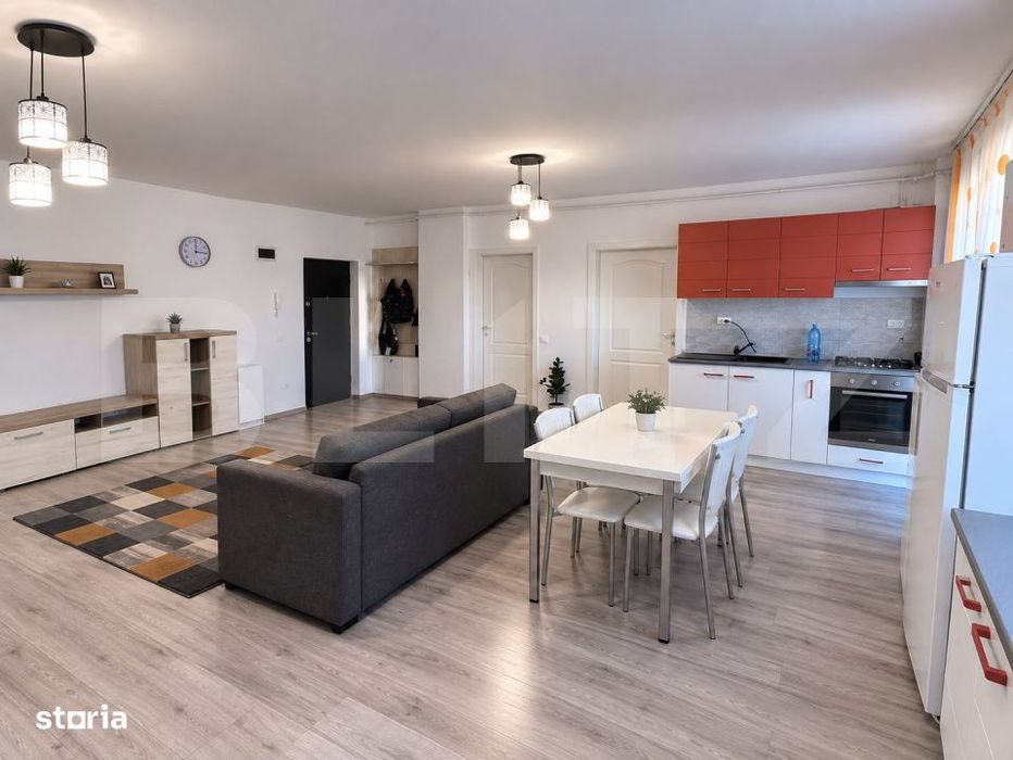 Apartament 2 camere, 50,2 mp utili, Balcon 8,8 mp, garaj, Zona Eroilor