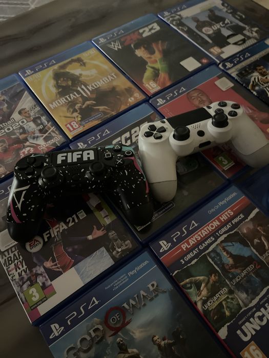 PS 4 pro с игри