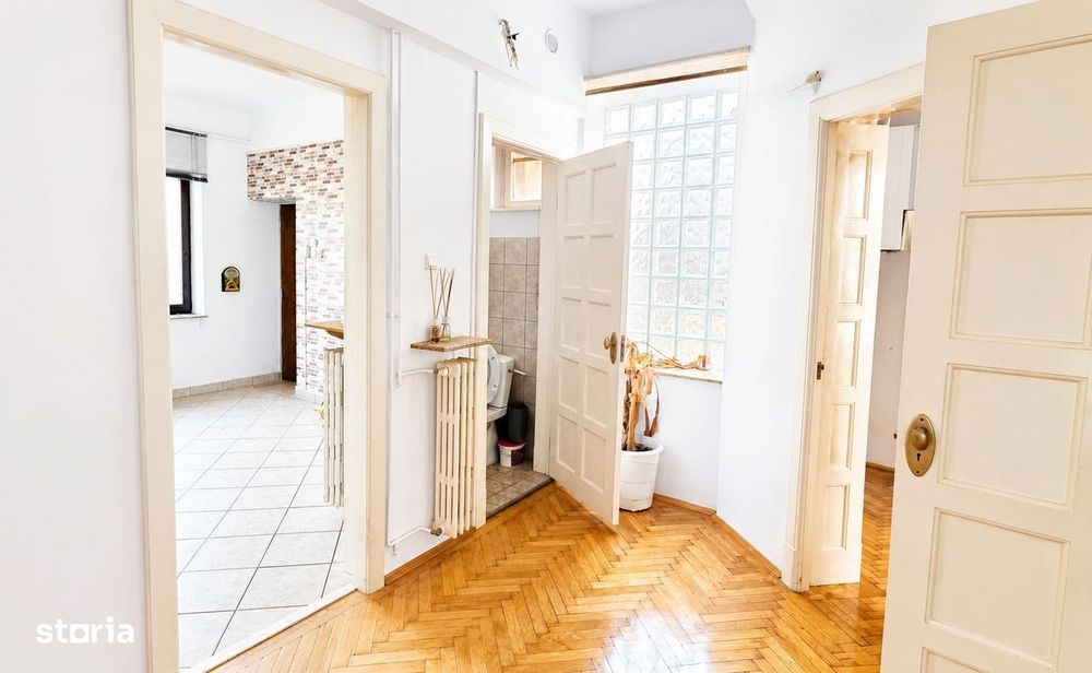 Apartament interbelic 140 mp in vila neoromaneasca-Maria Rosetti