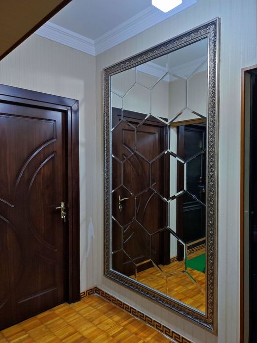 Ойначи Zerkila Ромбик ойналар Rombik vitrina polka