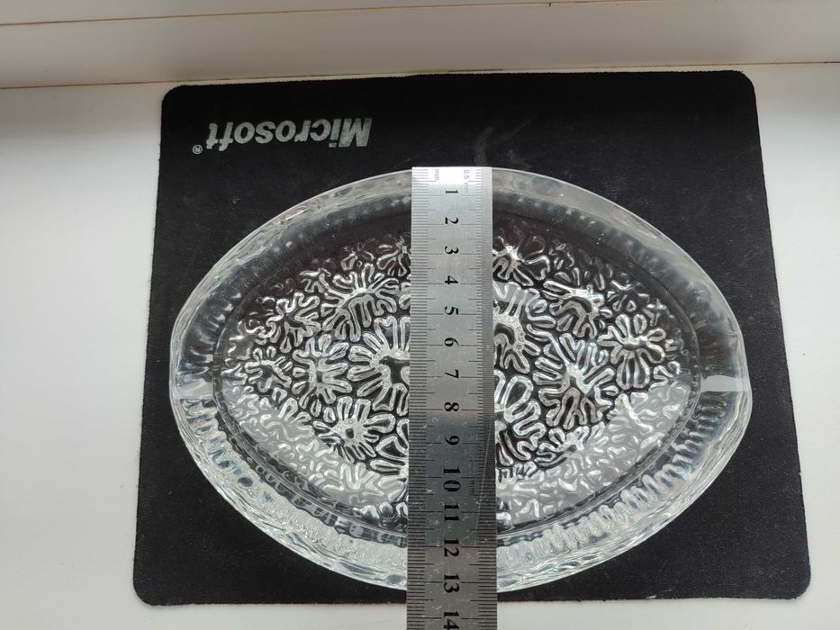 Хрустальная пепельница для дома и офиса