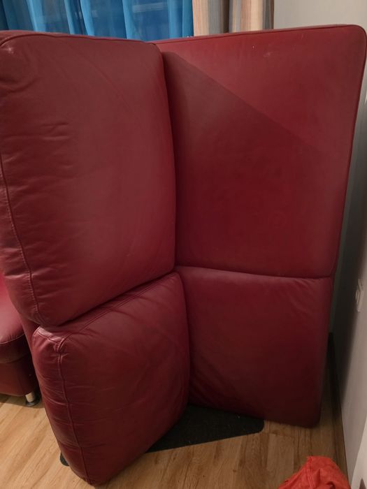 Vand coltar piele 2X3x1,7 metri