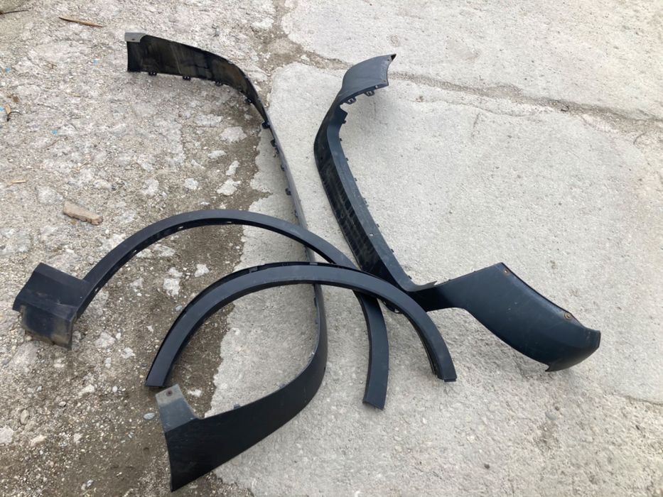 Decorazione Spoiler Laterale In ABS Per BMW X3 F25 (2011-2017) – Set Di 2 Alette Per Bagagliaio, Nero