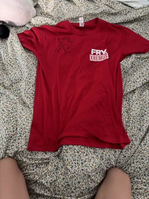 Tricou extrem de rar cu fryXremus cu semnatura lui