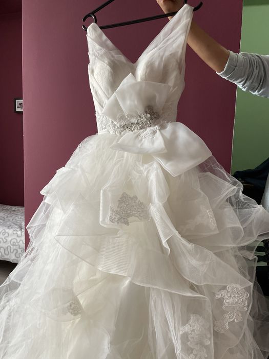 шикарное свадебное платье