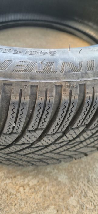 2 бр. Зимни гуми Firestone Winterhawk 4 - 245/45 R19 102V XL (DOT 2023г)