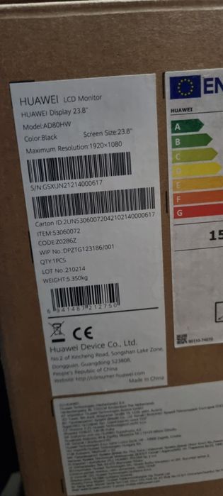 Monitor Huawei AD80 23.8" FHD 60HZ