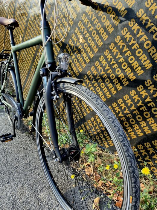 Градски-трекинг велосипед Btwin Hoprider 500