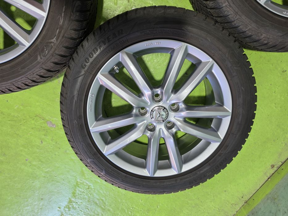 17 5x112 Mercedes C Class W206 W205 лети джанти 5х112 зимен комплект 225/50/17 Goodyear