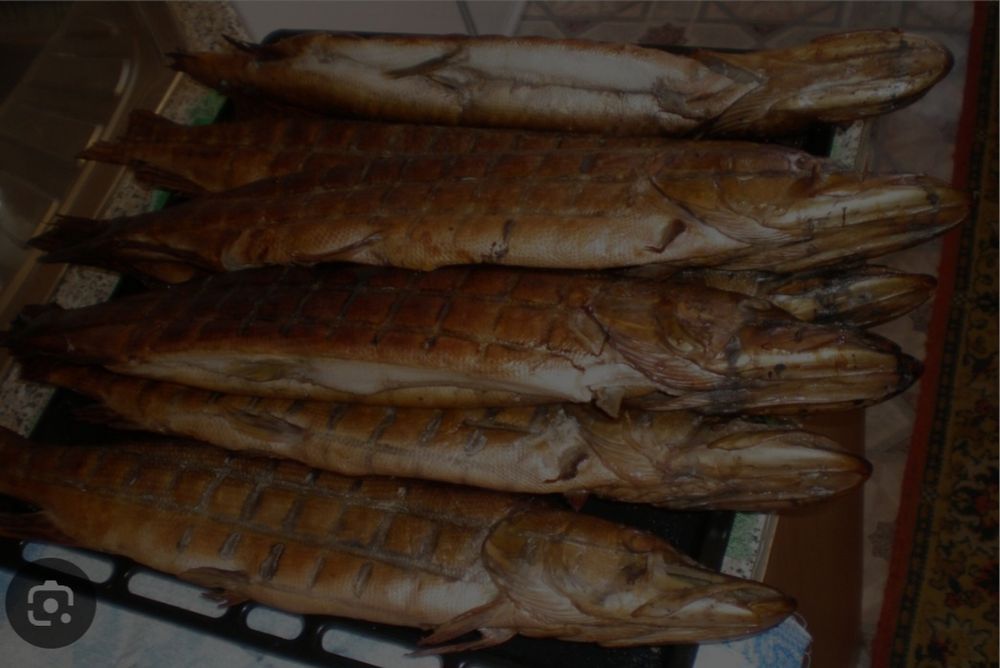 Щукагорячего копчения