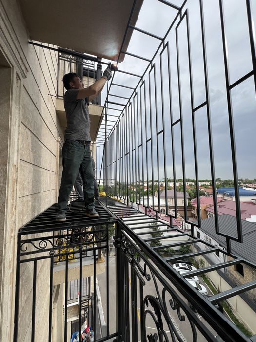 Решетки на окна козырек БОНУС от 199 000 сум/м² — установка бесплатно