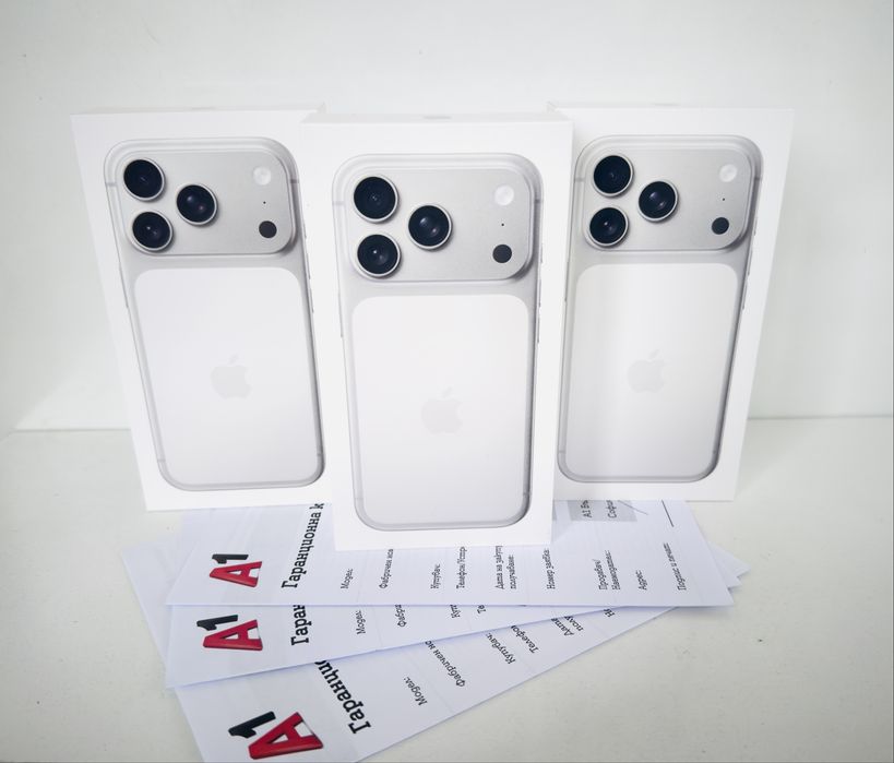 НАЛИЧЕН! iPhone 17 Pro 512GB Silve 2г.ГАРАНЦИЯ!