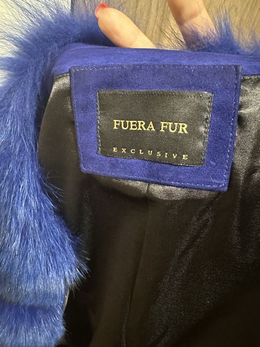 Елек естествен косъм лисица