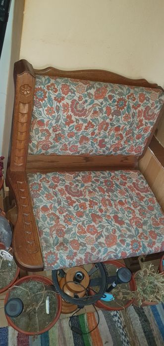 Banca de colt Colțar lemn masiv