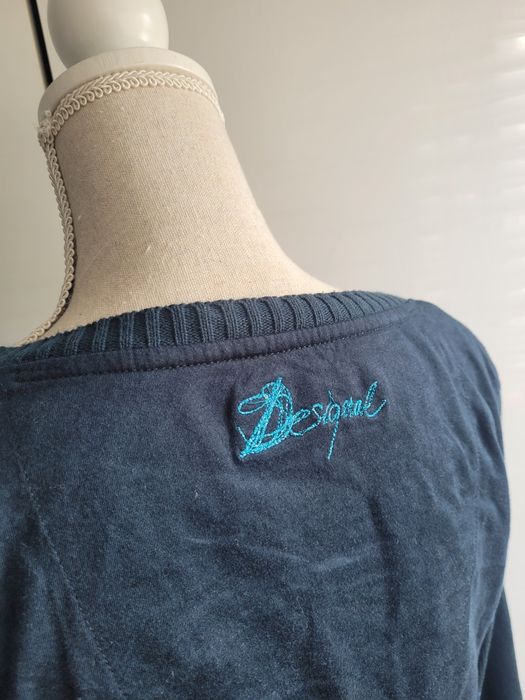Bluza albastra Desigual