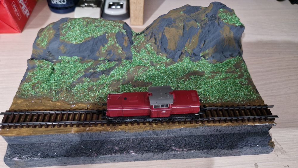 Mini diorama expunere HO, TT, N