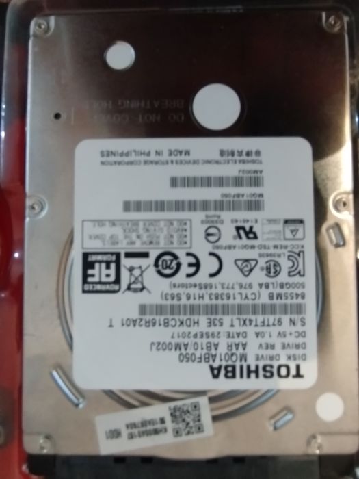 HDD 500 gb va SSD 256GB