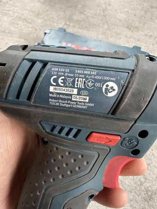 Bosch GSR 12V-15