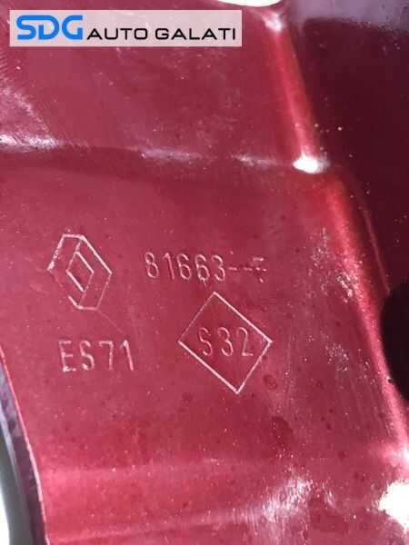 Set Balama Balamale Stanga Dreapta Capota Motor Renault Scenic 2 2002 -2009 Cod 81662F 81663F