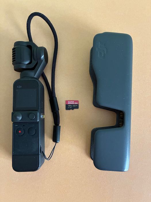 Спортна видеокамера DJI Osmo Pocket 2, 64MP, 4K + micro sd SanDisk
