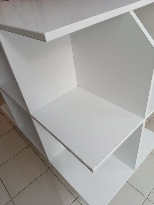Бял шкаф - Перфектно състояние от ПДЧ - 100/60/100