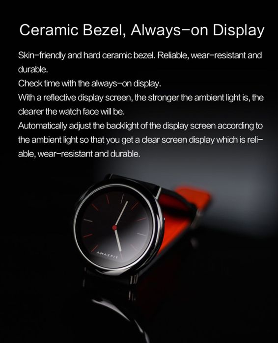 Смартчасовник amazfit pace