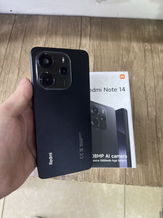 Redmi Note 14 6/128G Black idealni sastayana