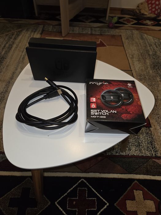 Dock Nintendo Switch +volane pentru MarioKart Switch 1