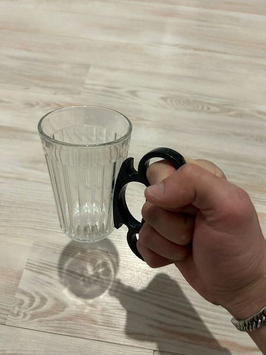 Кружка мужская «кастет»