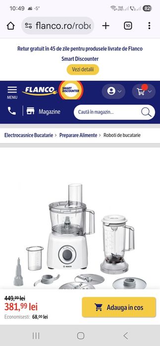 Robot bucatarie BOSCH