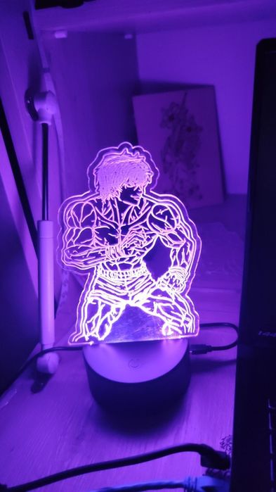 3D аниме лампа Баки