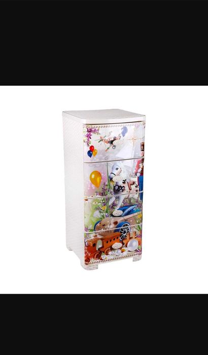 Комод детский пластиковый