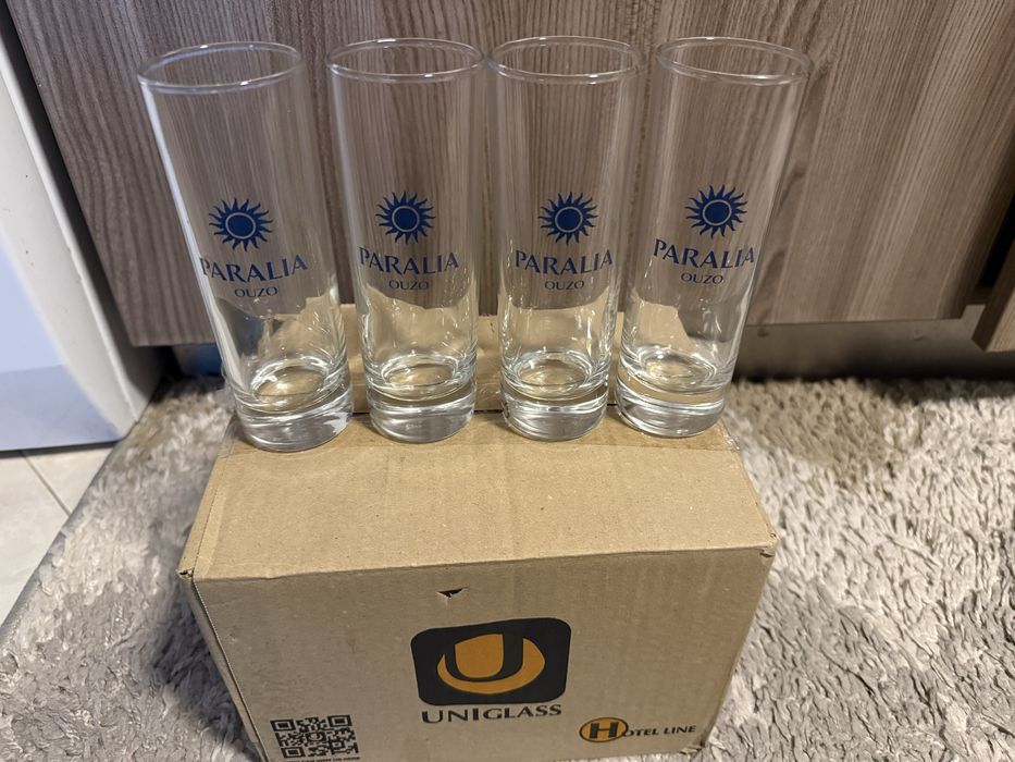 Рекламни чаши за узо и уйски