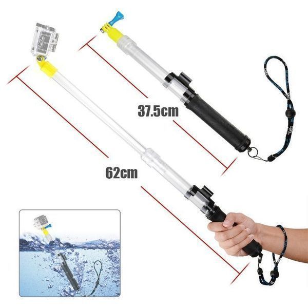 Водоустойчив монопод GARV™, 62см за екшън камери gopro