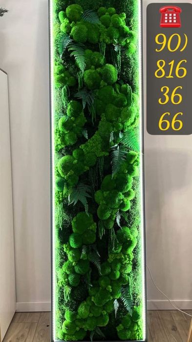 Suniy gullar va daraxtlar. Dekor xizmatlari.