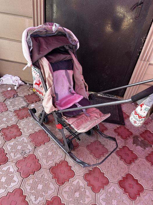 Продам санки коляска