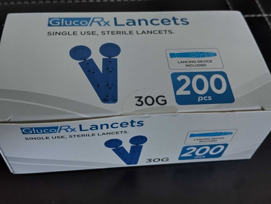 Ланцети за еднократна употреба -200 бр. със стерилна писалка