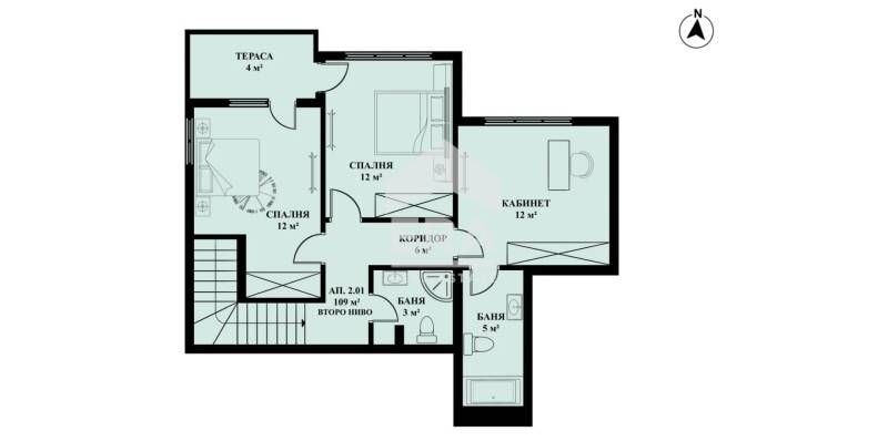 Продава се Многостаен апартамент в Банкя - 158 кв.м за 807 €/кв.м - Снимка #6