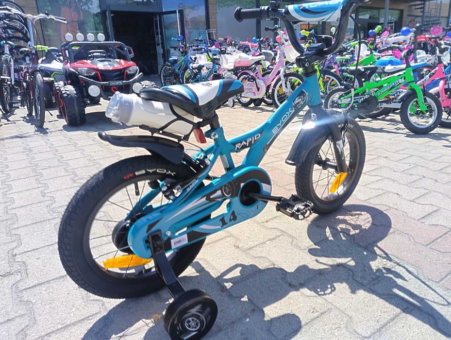 BYOX Велосипед 14" RAPID син