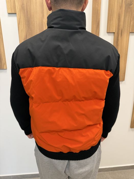 Paul & Shark Typhoon 20000 яке оригинал RE-Goose Down черно и оранжево