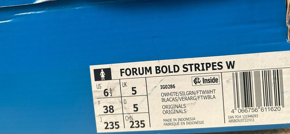 Adidas Forum Bold Stripes W