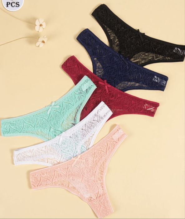 Set 6 perechi chiloti s noi