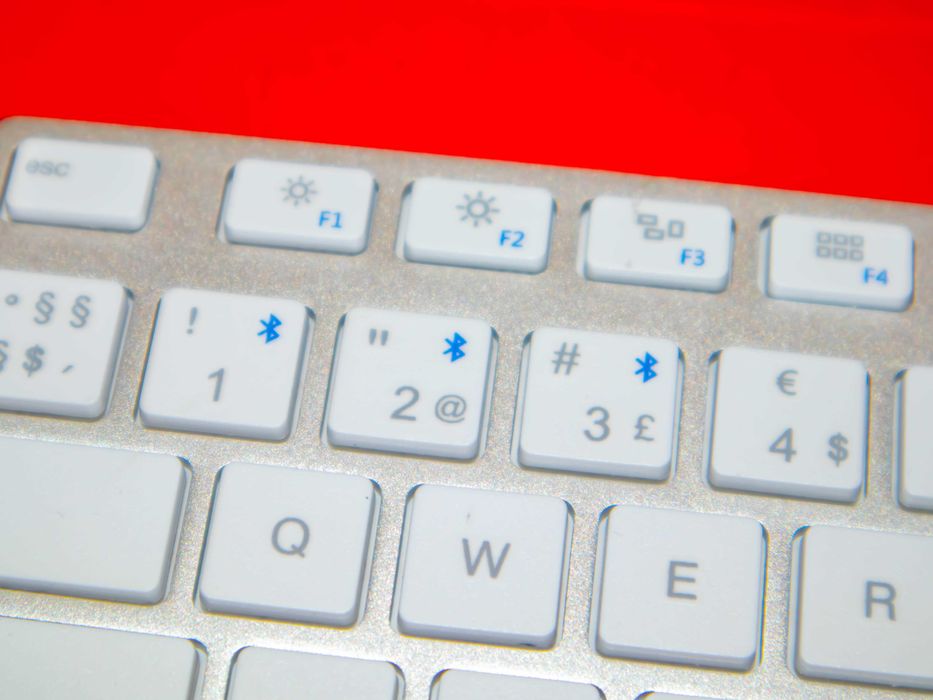 DELTACO TB-402 Bluetooth алуминиева клавиатура Mac iOS Nordic layout