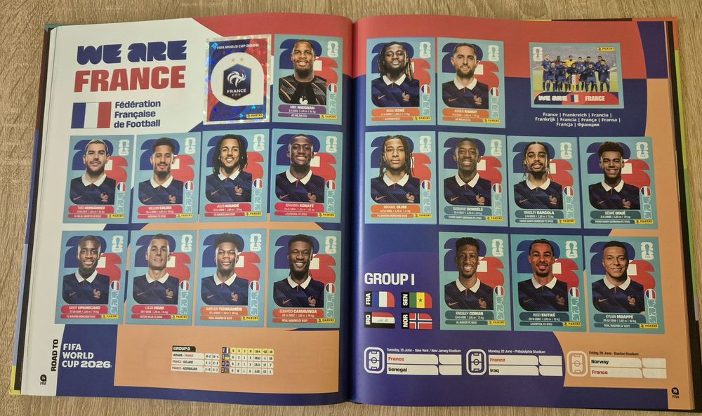 НАМАЛЕНИЕ! 100% попълнен колекционерски албум - твърди корици - Панини - Panini World Cup 2026 - 980 стикера + всички Кока Кола стикери!