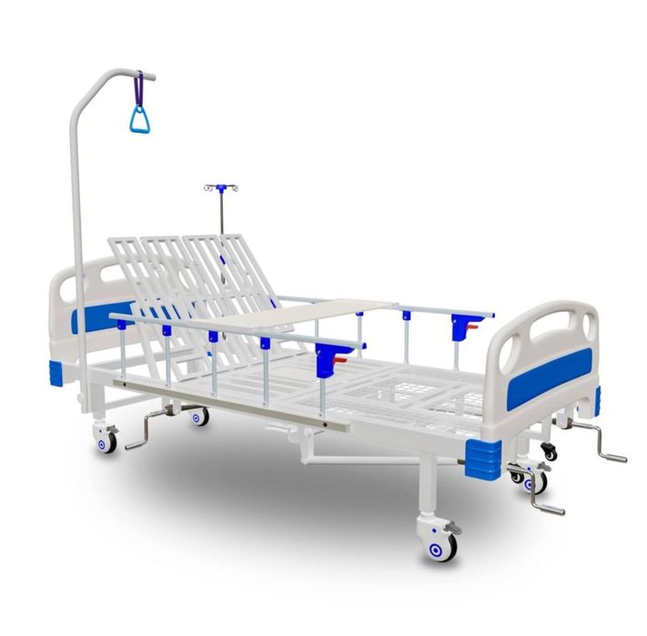 Медицинская кровать  6 функций. Бесплатная доставка.