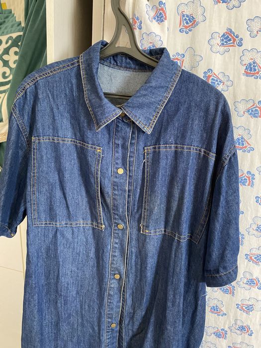 Дженси көйлек сатылады ременімен )